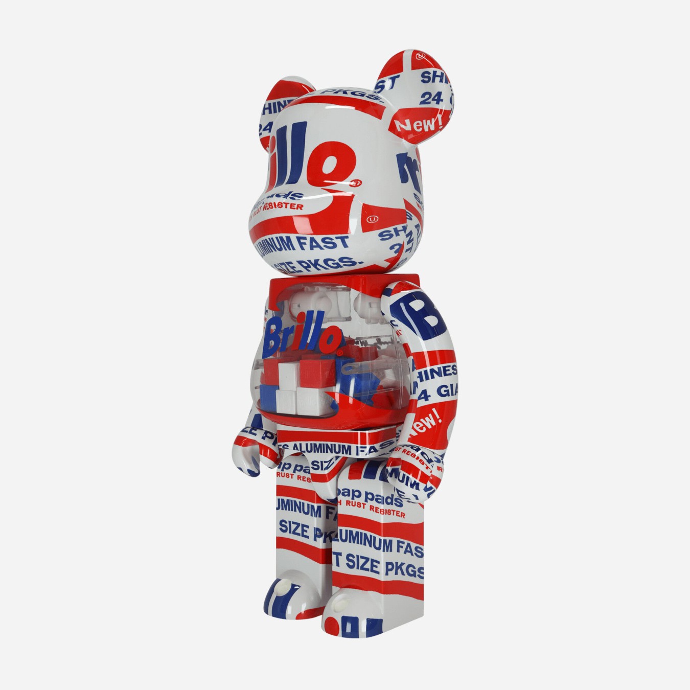 Medicom 1000% Andy Warhol Brillo 2022 Be@rbrick