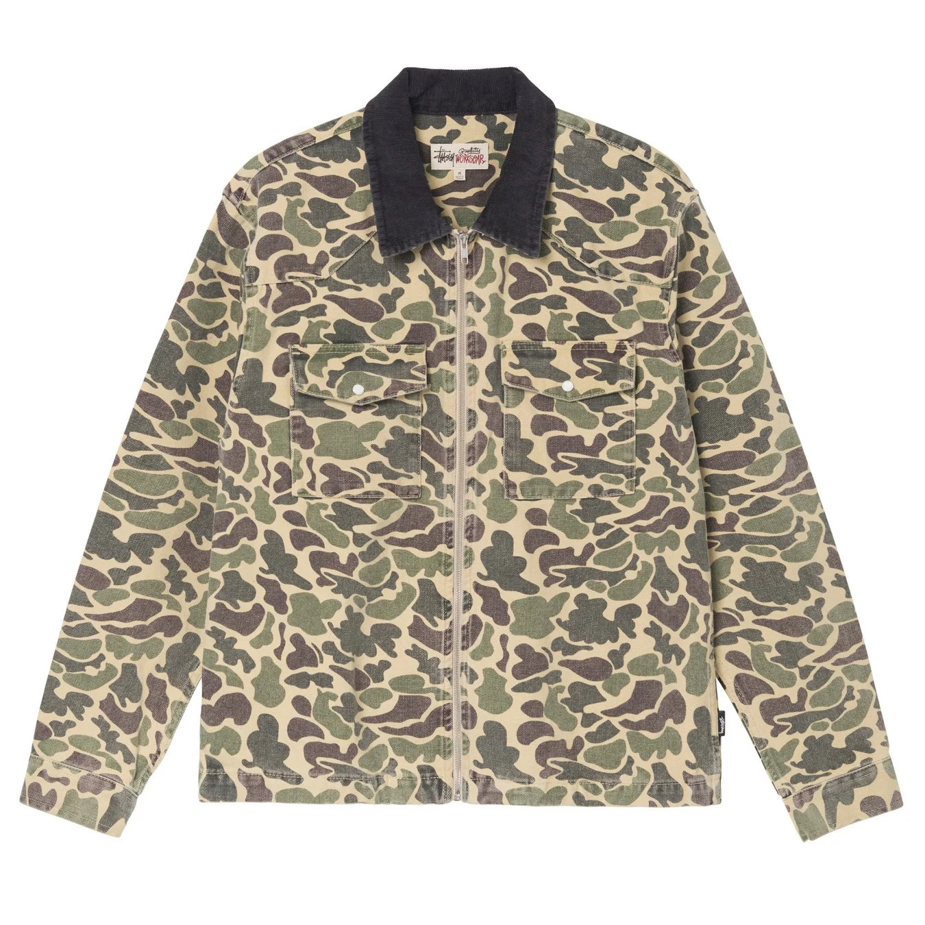 Stüssy Washed Canvas Work Shirt