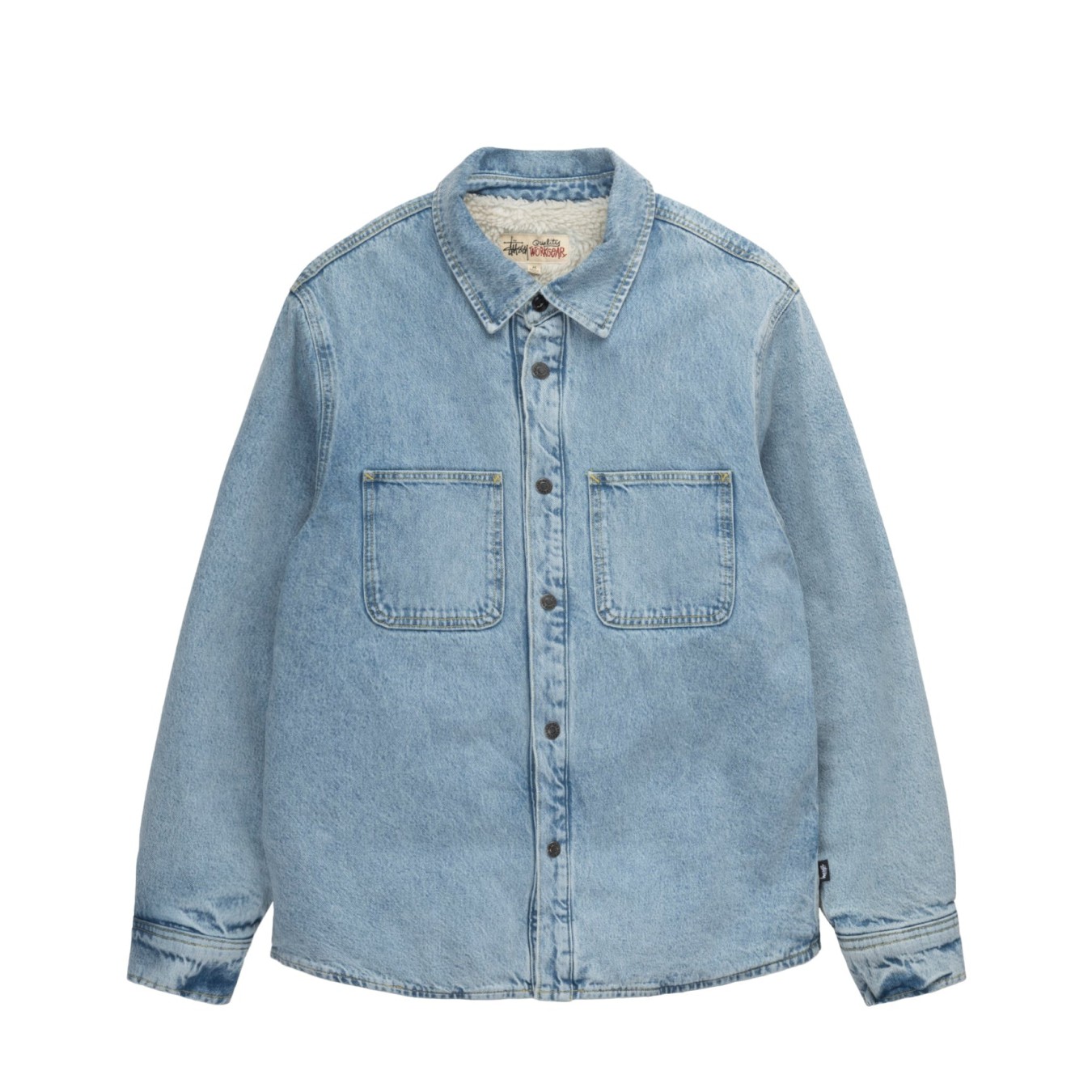 Stüssy Sherpa Lined Denim Shirt