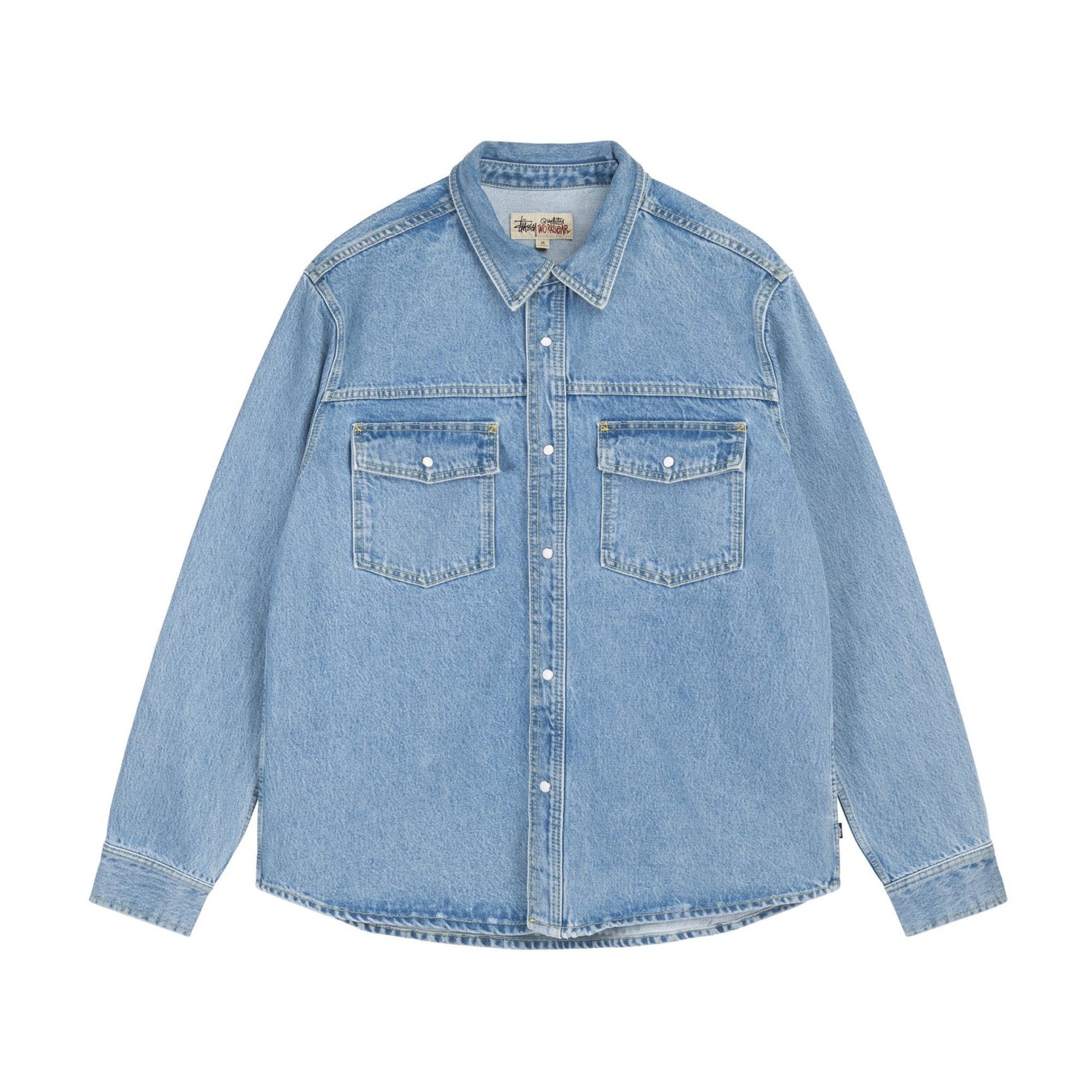 Stüssy Boxy Western Denim Shirt