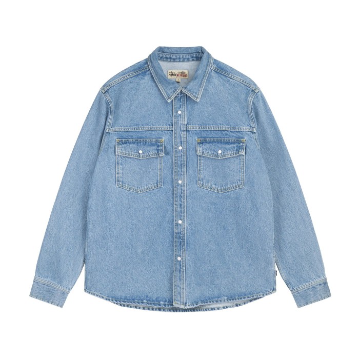 Stüssy Boxy Western Denim Shirt