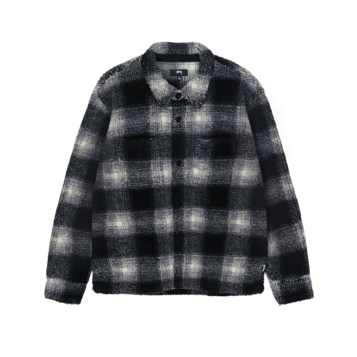 Stüssy Plaid Sherpa Shirt