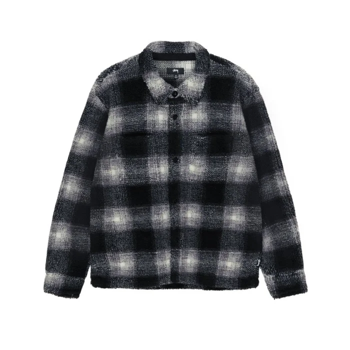Stüssy Plaid Sherpa Shirt