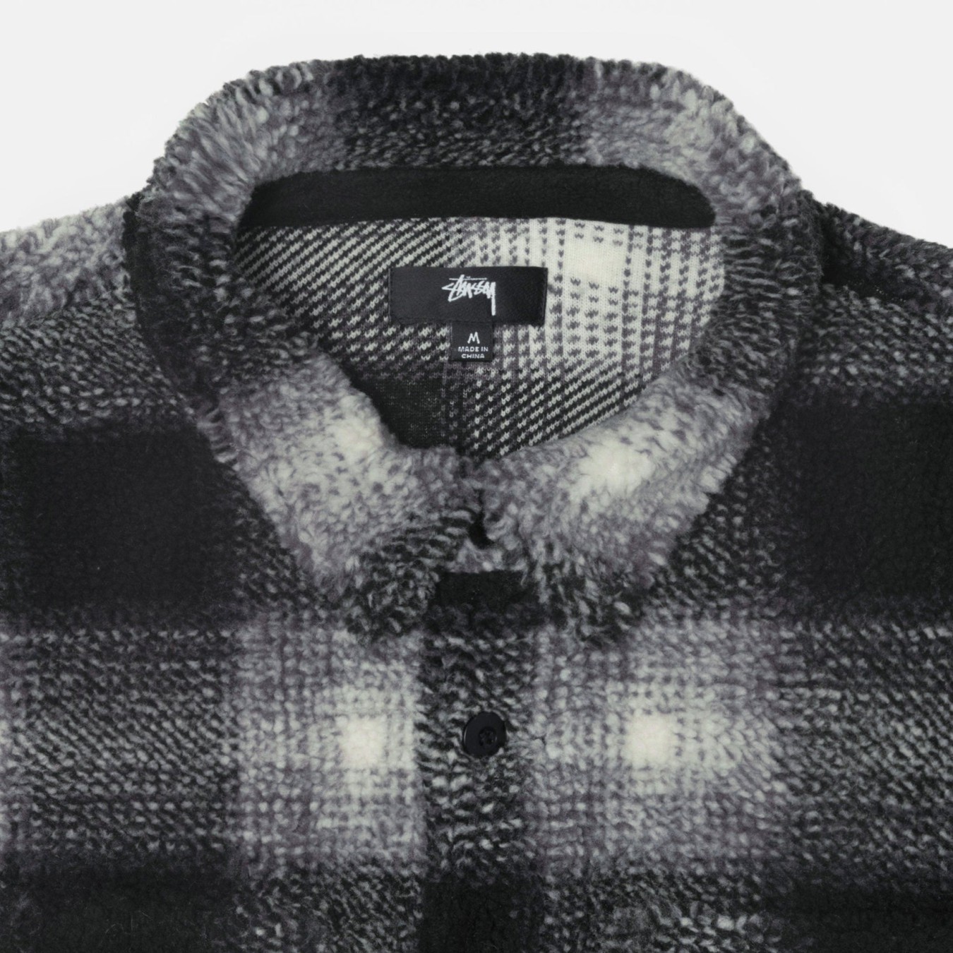 Stüssy Plaid Sherpa Shirt