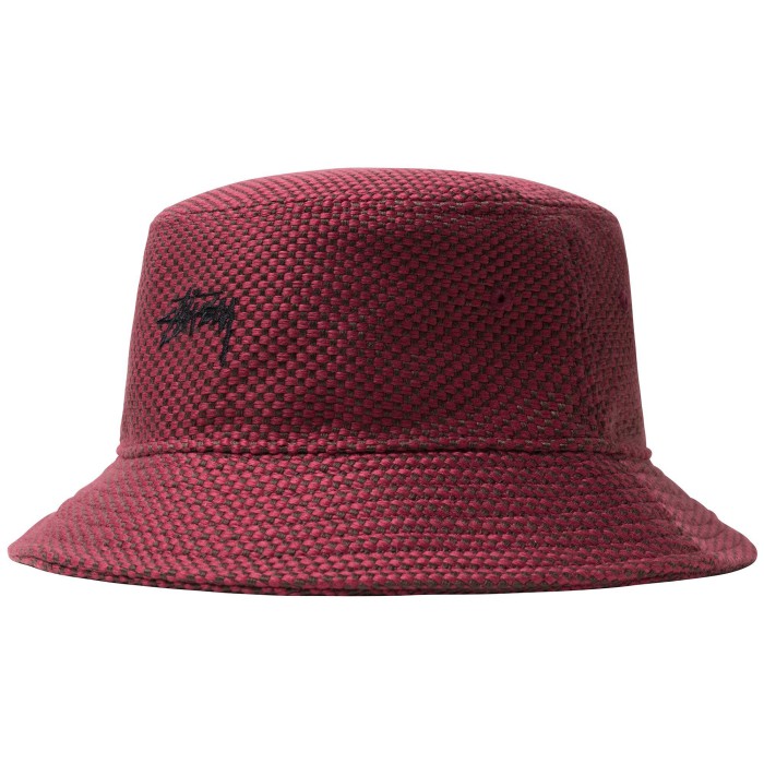 Stüssy Jute Weave Bucket Hat