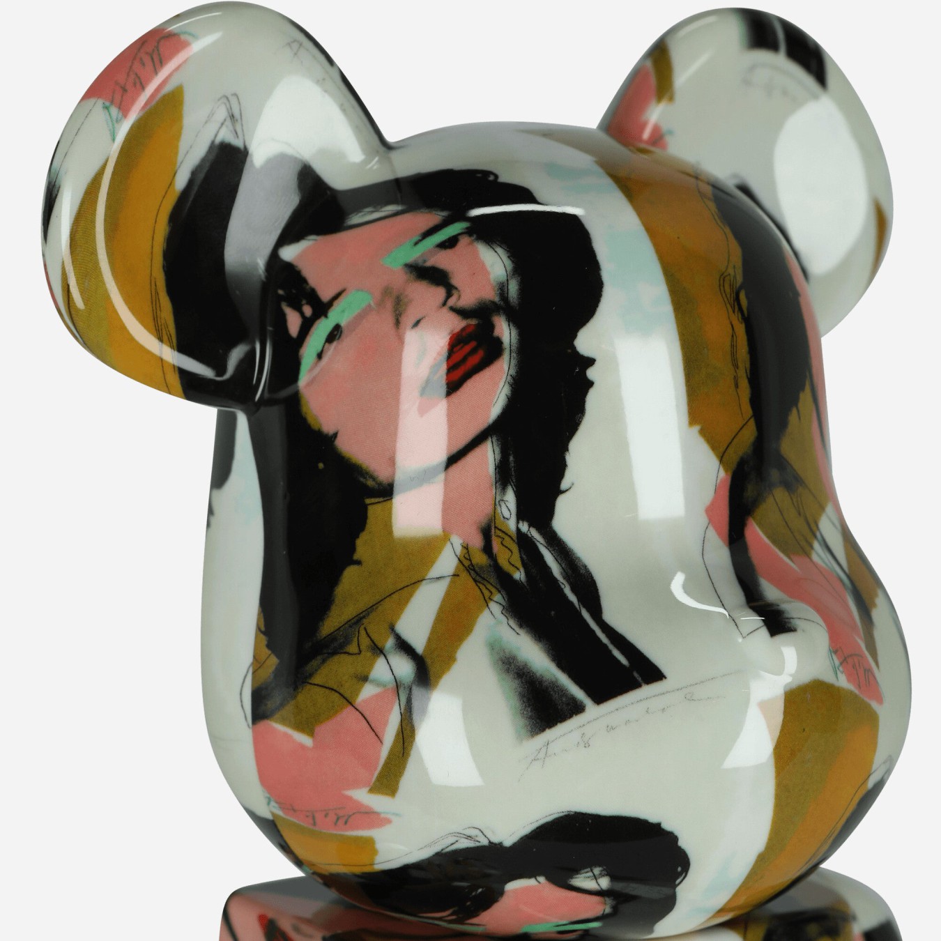 Medicom 100% + 400% Andy Warhol Mick Jagger Be@rbrick