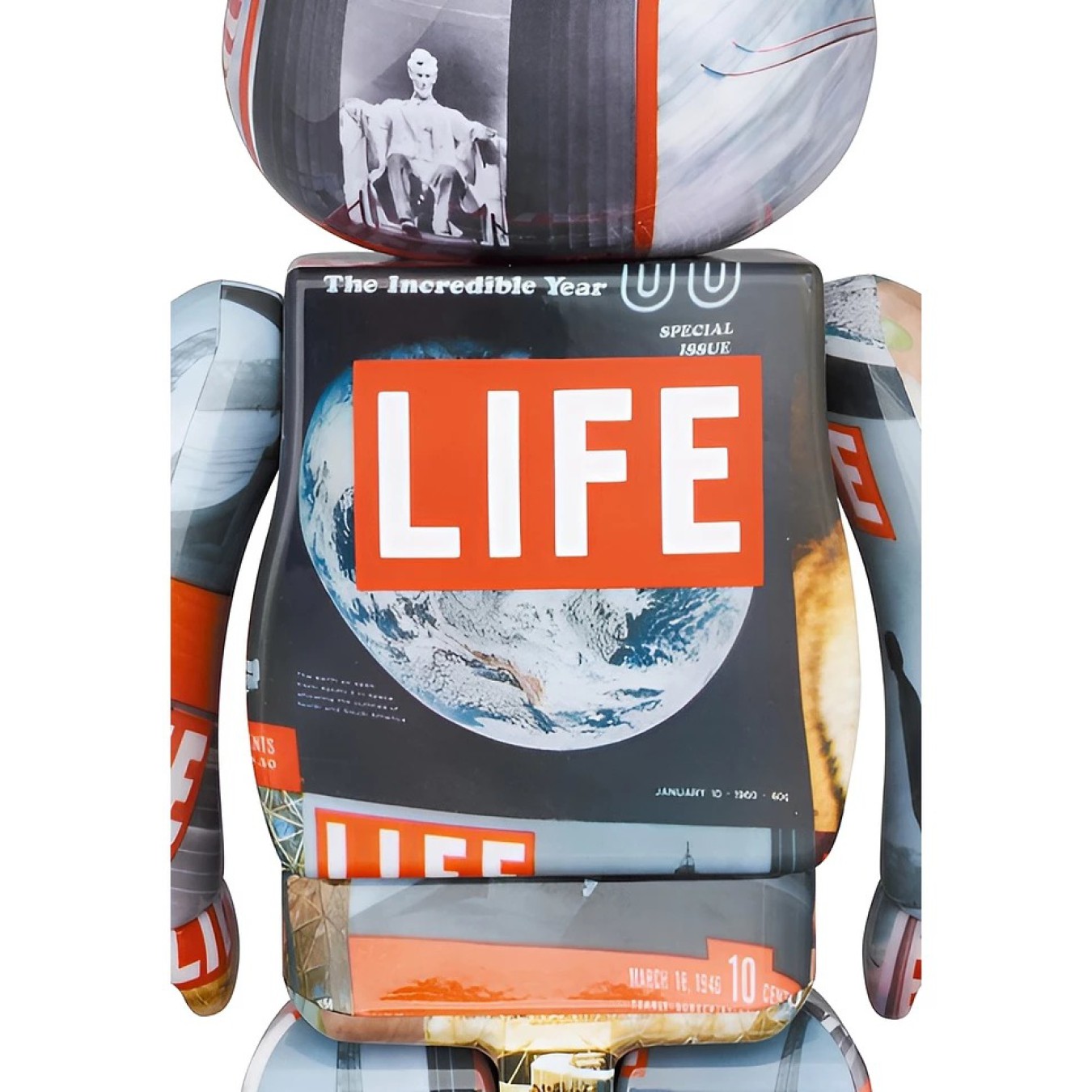 Medicom 100%+400% Life Magazine Be@rbrick