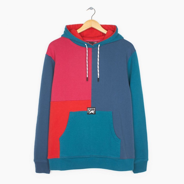 Parra Colorblocked Hooded Sweatshirt – Multi
