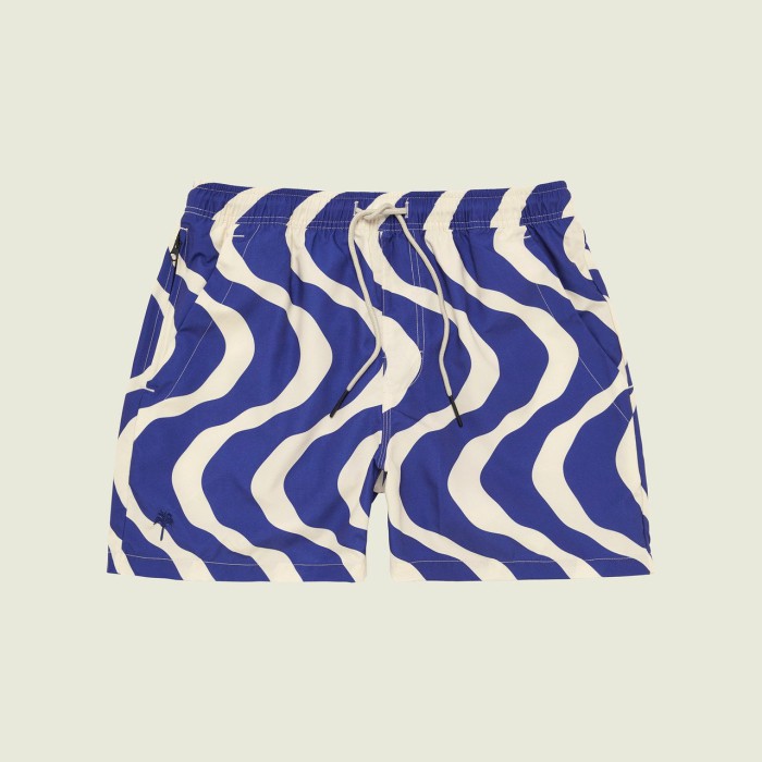 OAS Blue Rippling Swin Shorts