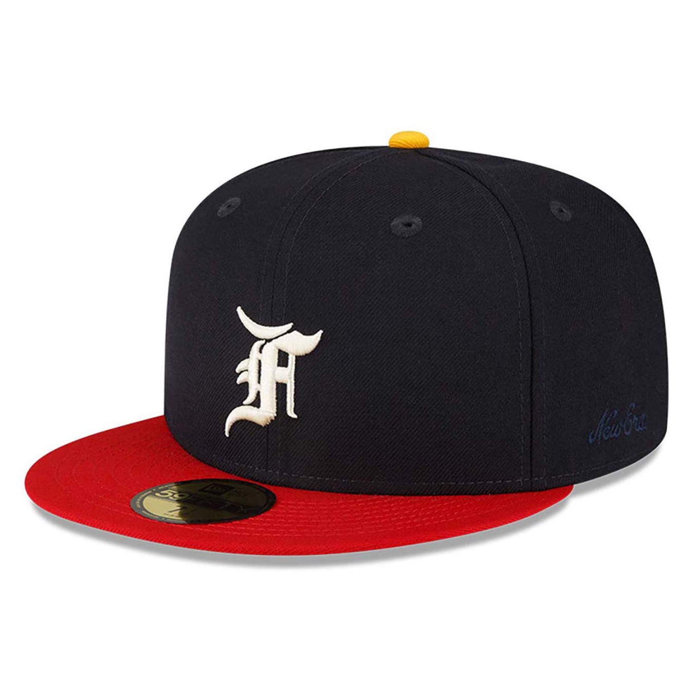 New Era x Fear Of God California Angels Blue 59FIFTY Fitted Cap