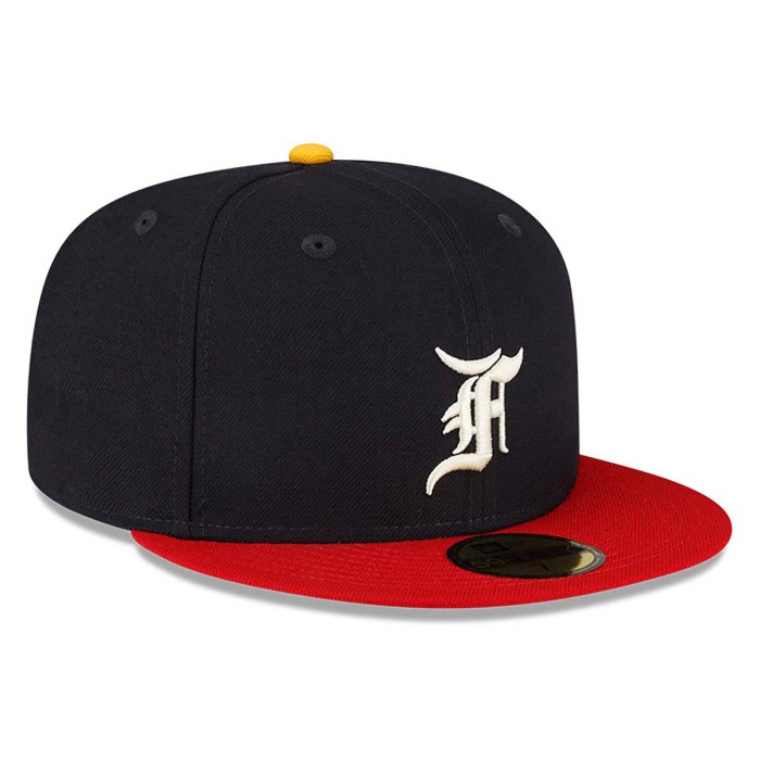New Era x Fear Of God California Angels Blue 59FIFTY Fitted Cap