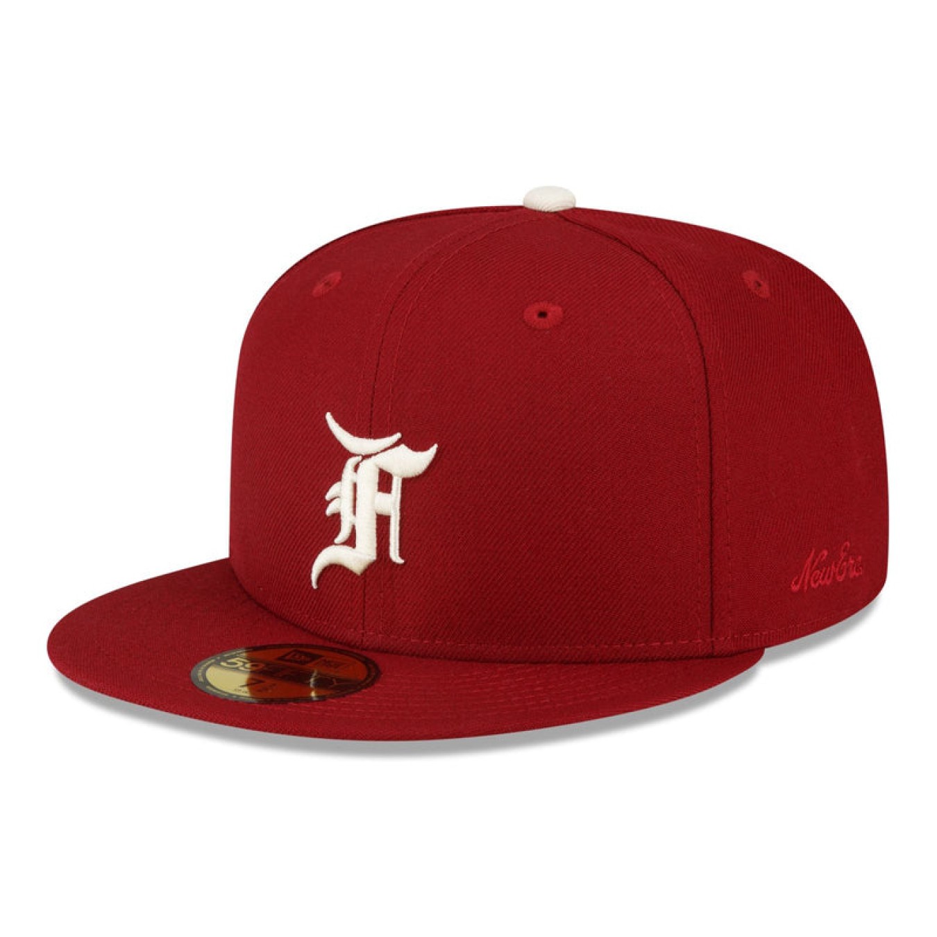 New Era x Fear Of God Philadelphia Phillies Maroon 59FIFTY Fitted Cap