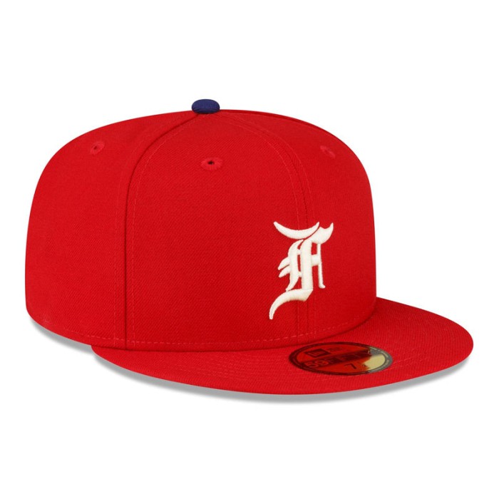 New Era x Fear Of God Philadelphia Phillies Red 59FIFTY Fitted Cap