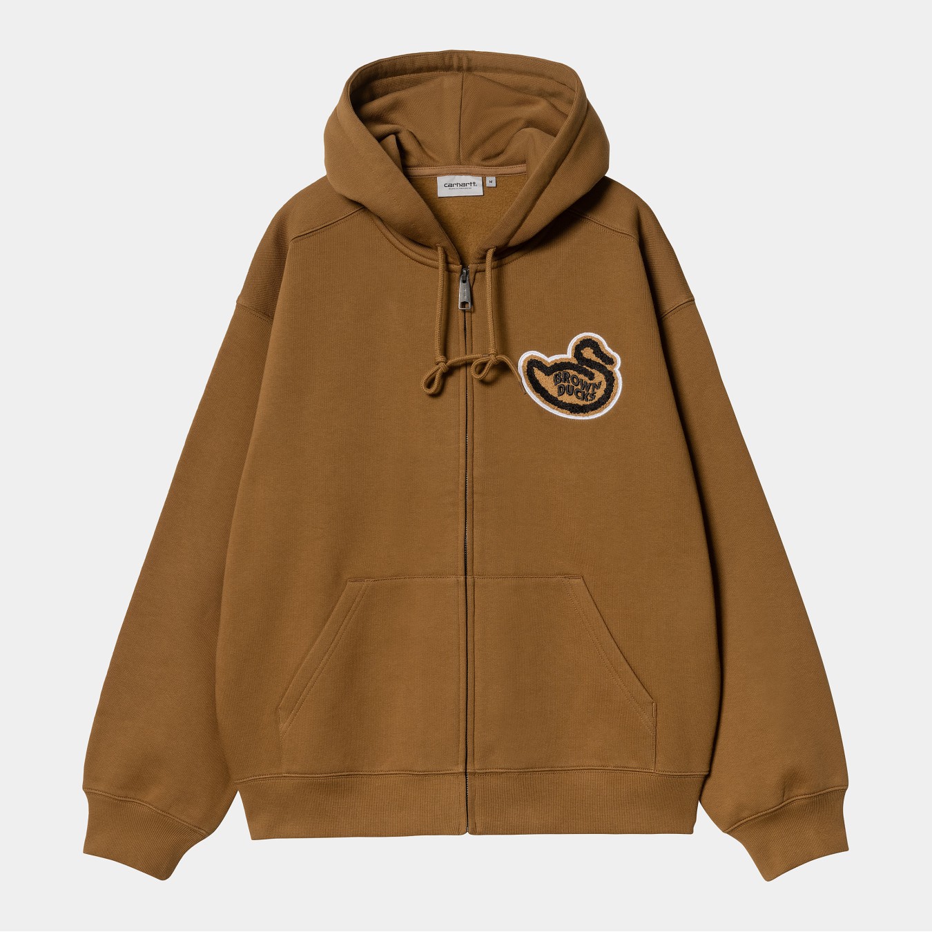 Carhartt WIP Hooded Brown Ducks Jacket