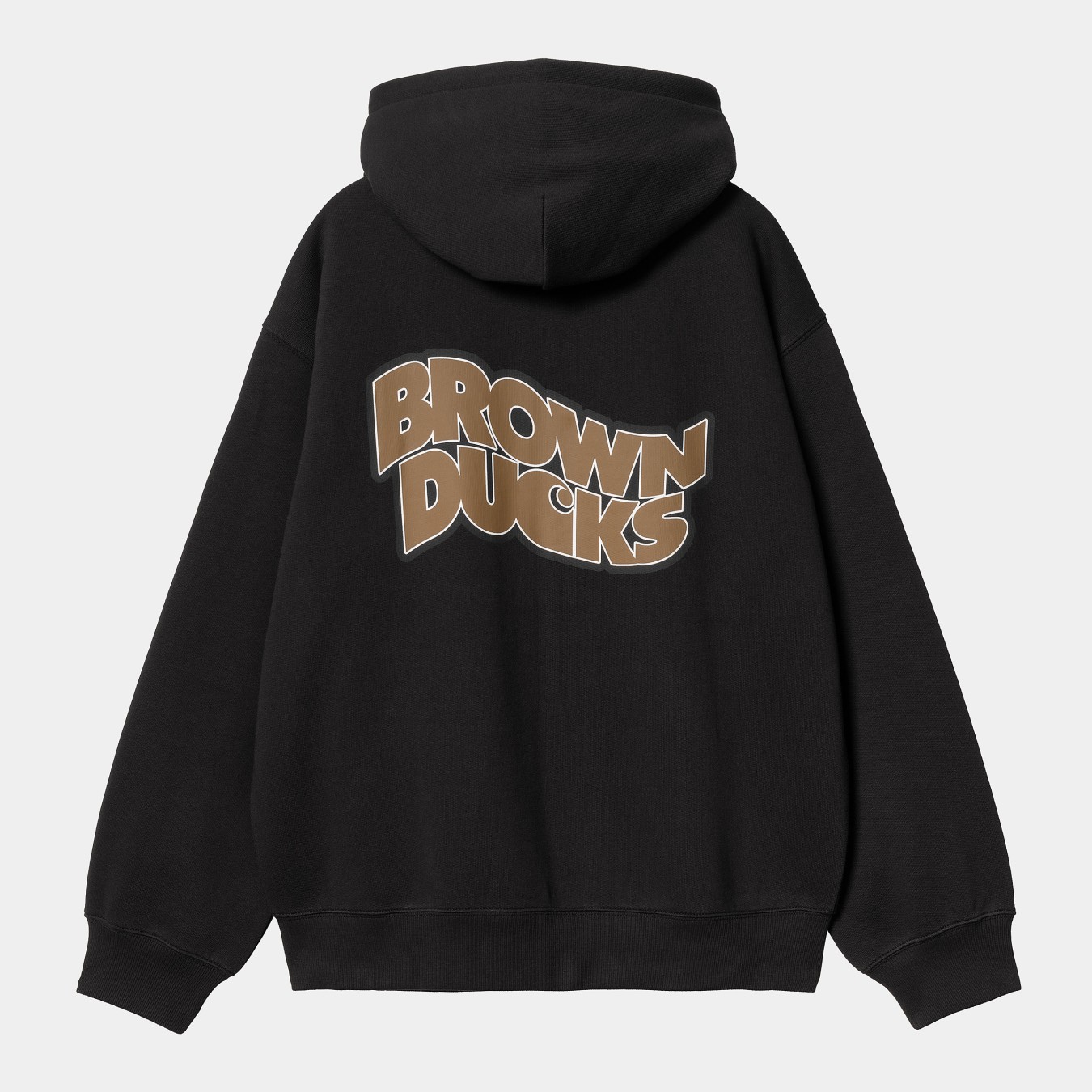 Carhartt WIP Hooded Brown Ducks Jacket