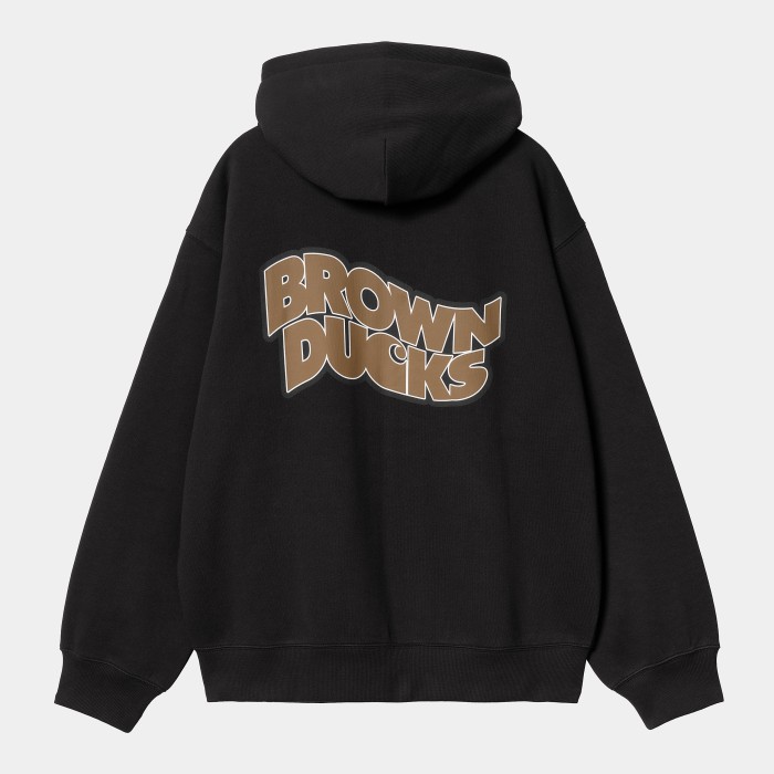 Carhartt WIP Hooded Brown Ducks Jacket