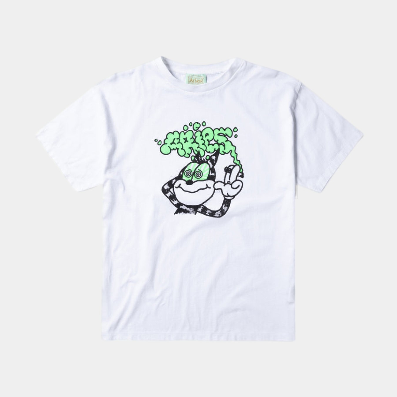 Aries Stoned Cat Tee