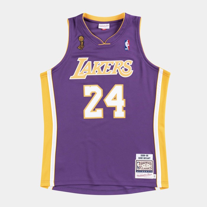 Mitchell & Ness Authentic Jersey Los Angeles Lakers Road Finals 2008-09 Kobe Bryant