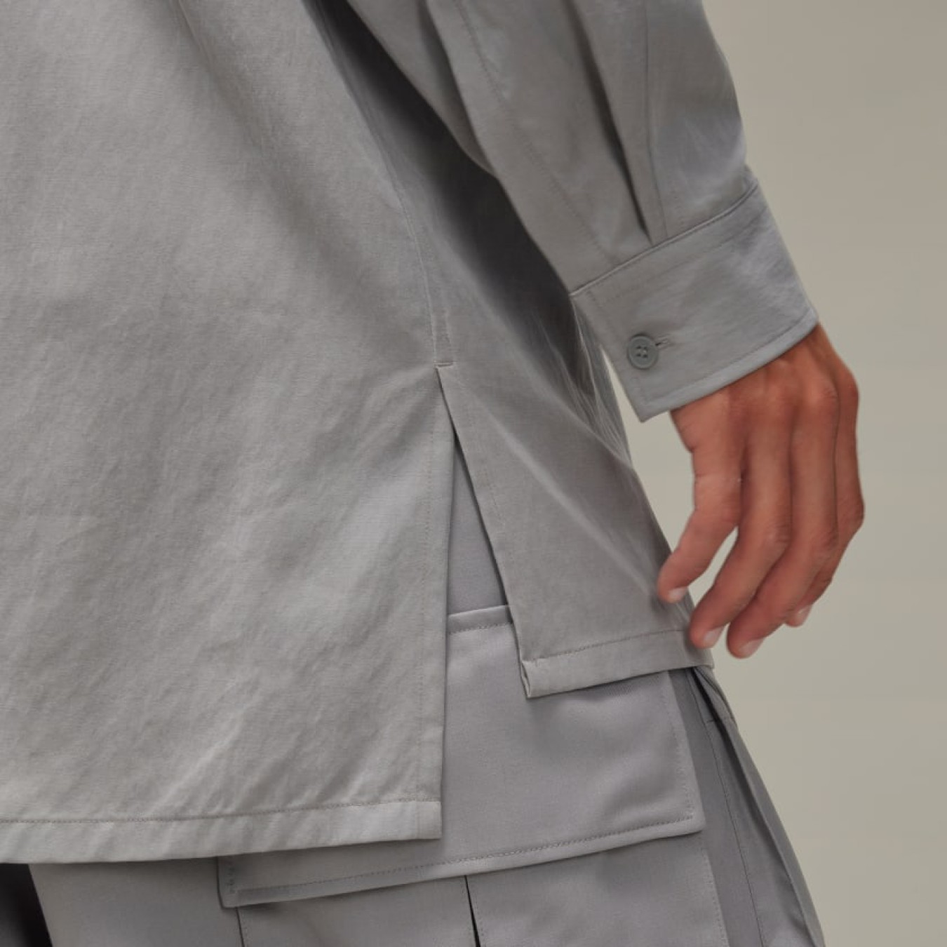 Y-3 Washed Twill Overshirt