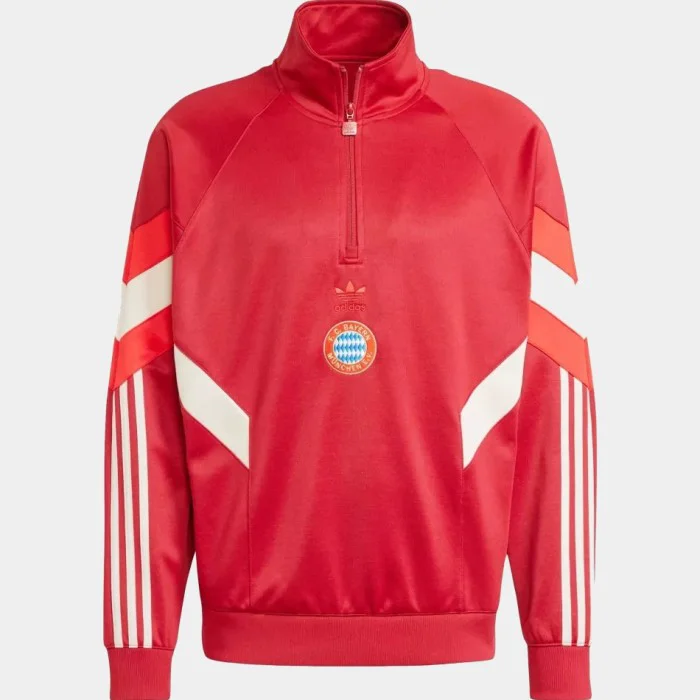 adidas FC Bayern OG Halfzip Crew 