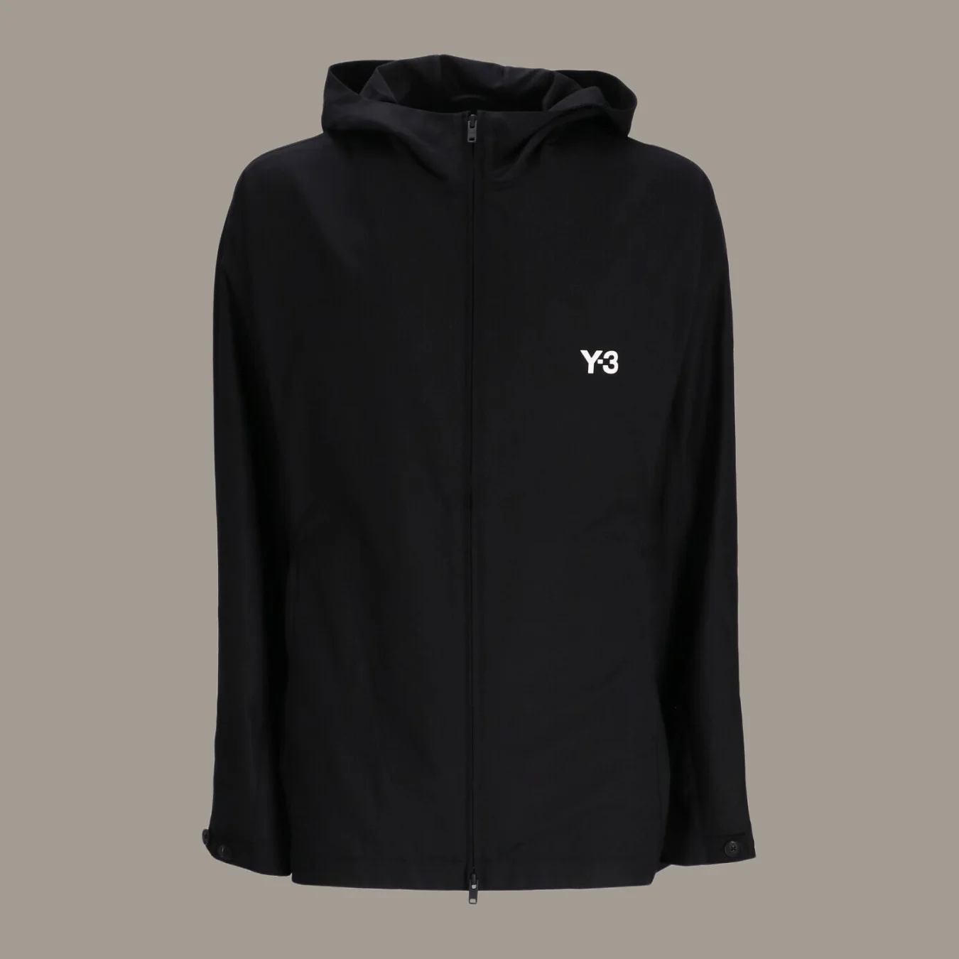 Y-3 Classic Refined Wool Hooded 3-Stripes Jacket