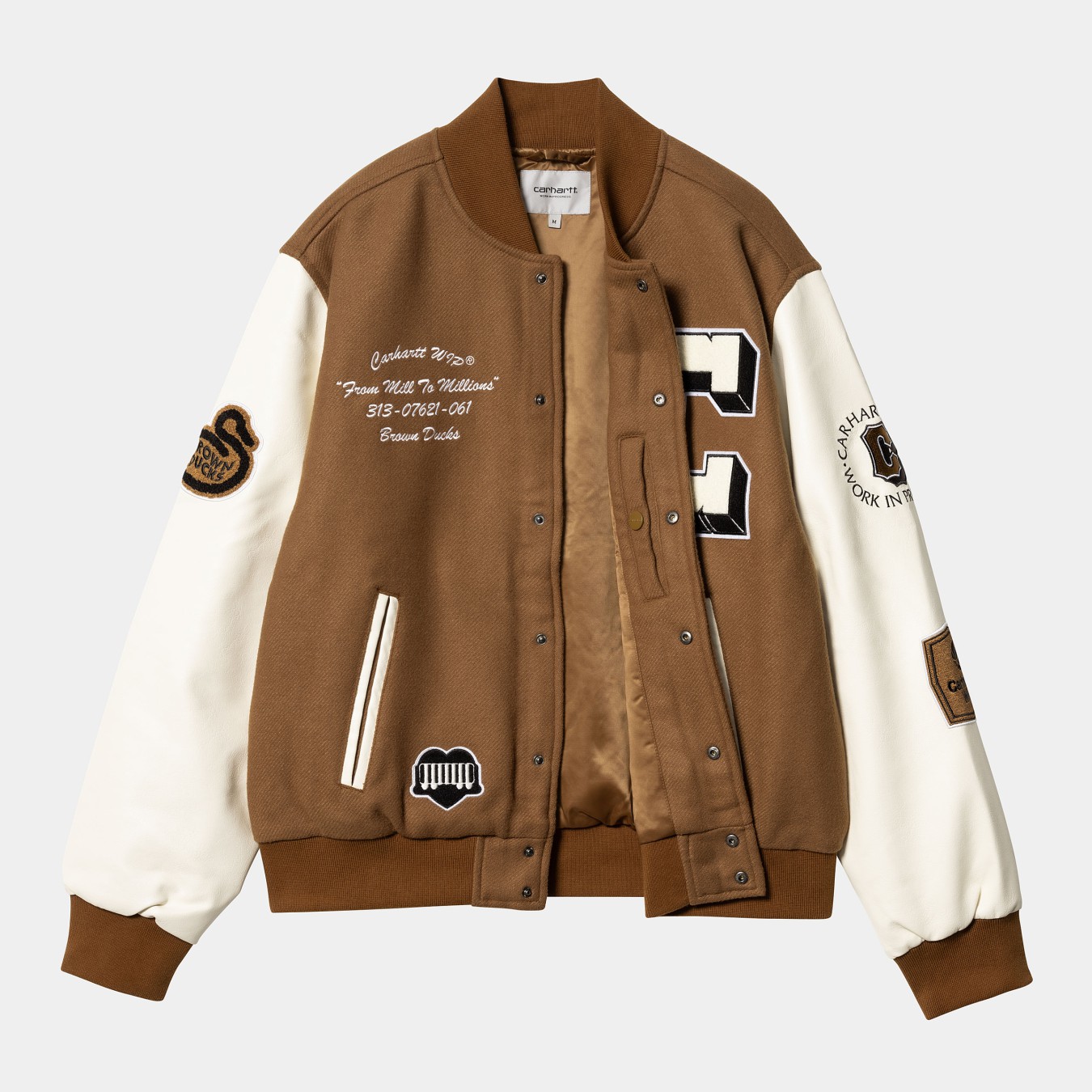 Carhartt WIP Brown Ducks Bomber 