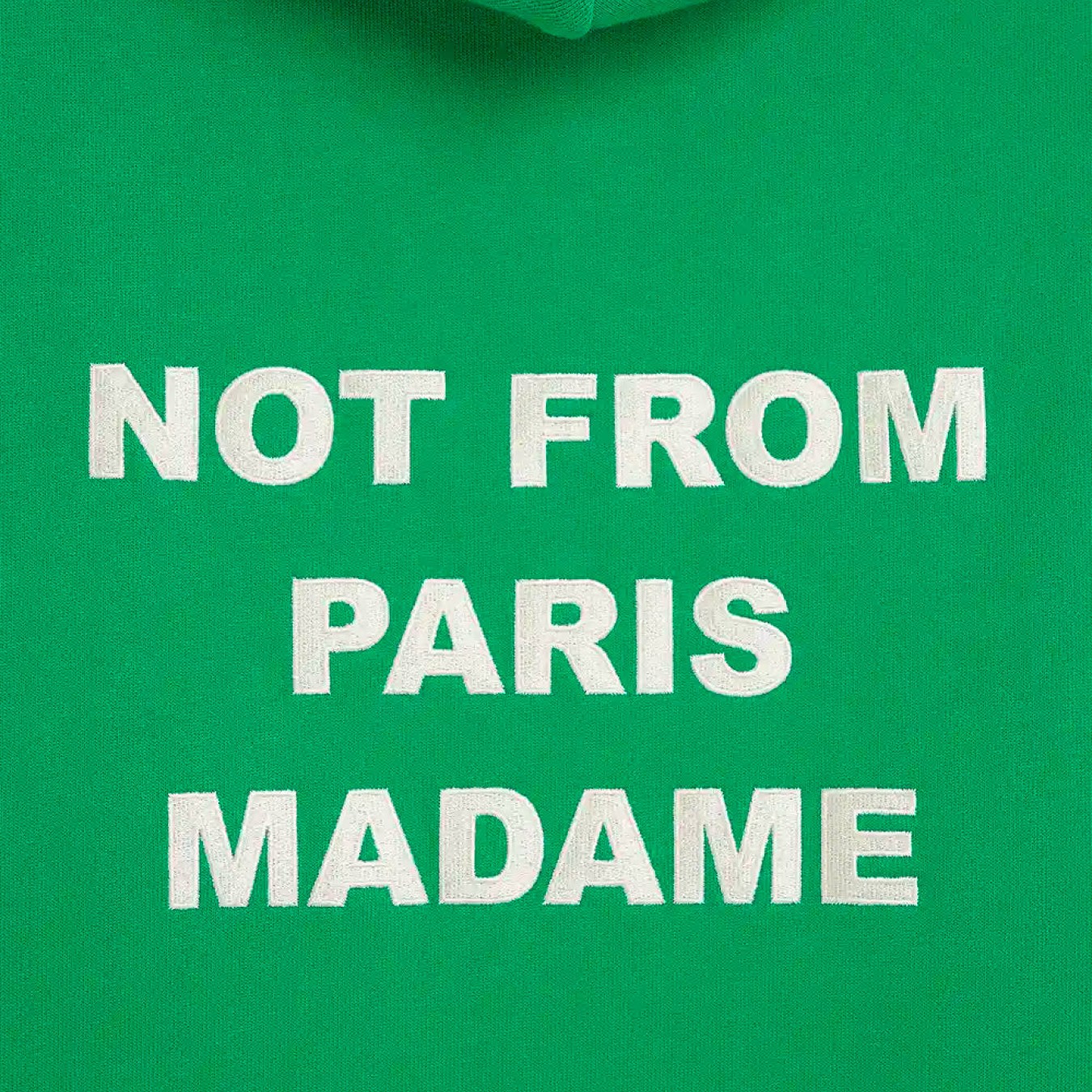 Drôle de Monsieur Le Hoodie Slogan
