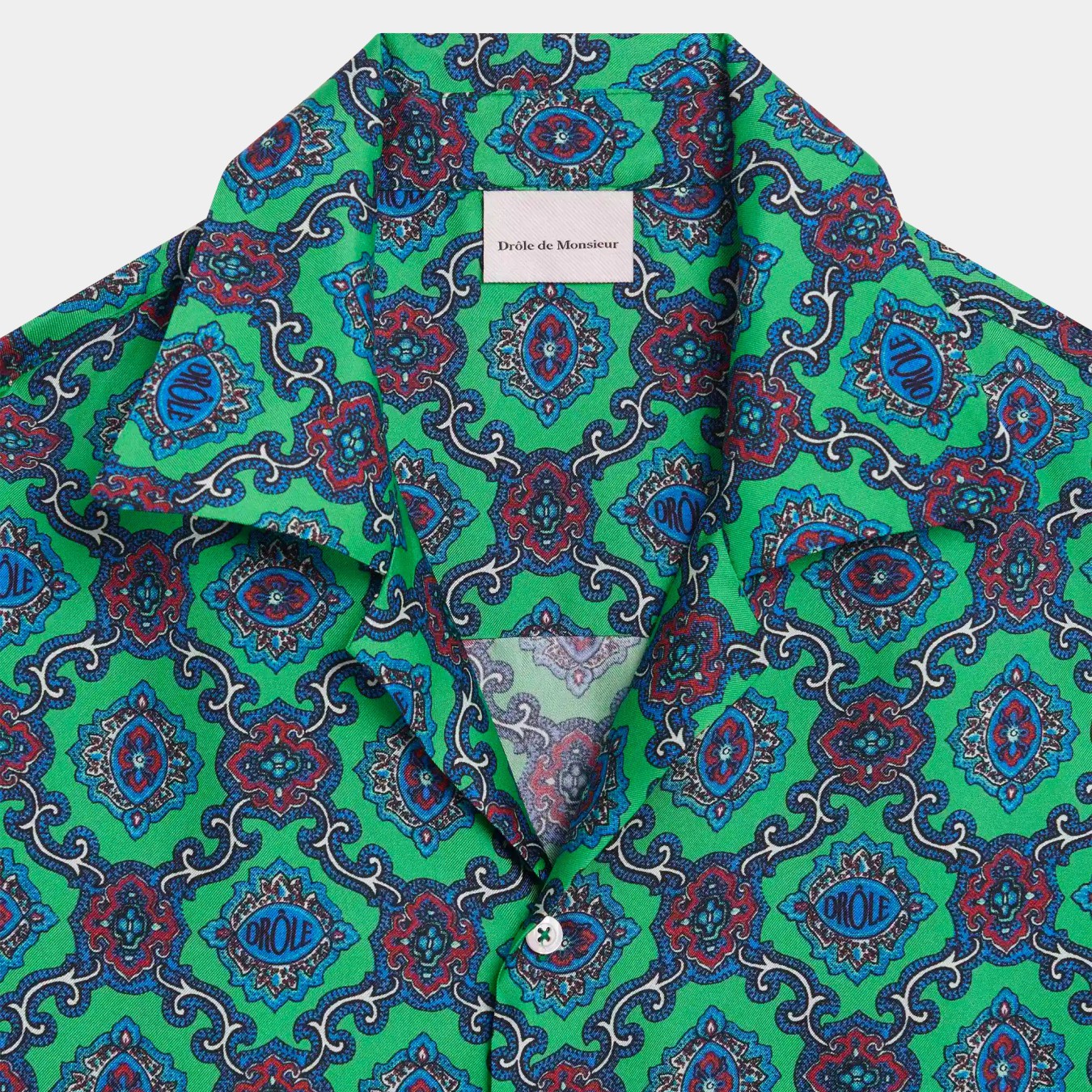 Drôle de Monsieur La Chemise Soie Renzo