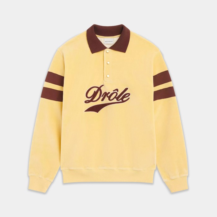 Drôle de Monsieur Le Polo Drôle Velours