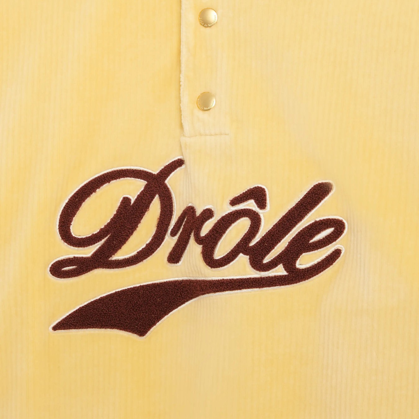 Drôle de Monsieur Le Polo Drôle Velours