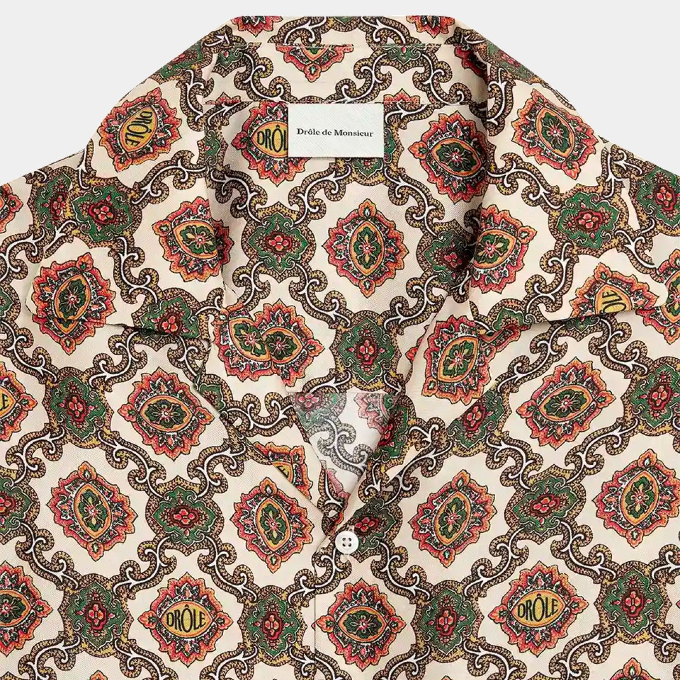 Drôle de Monsieur La Chemise Soie Renzo