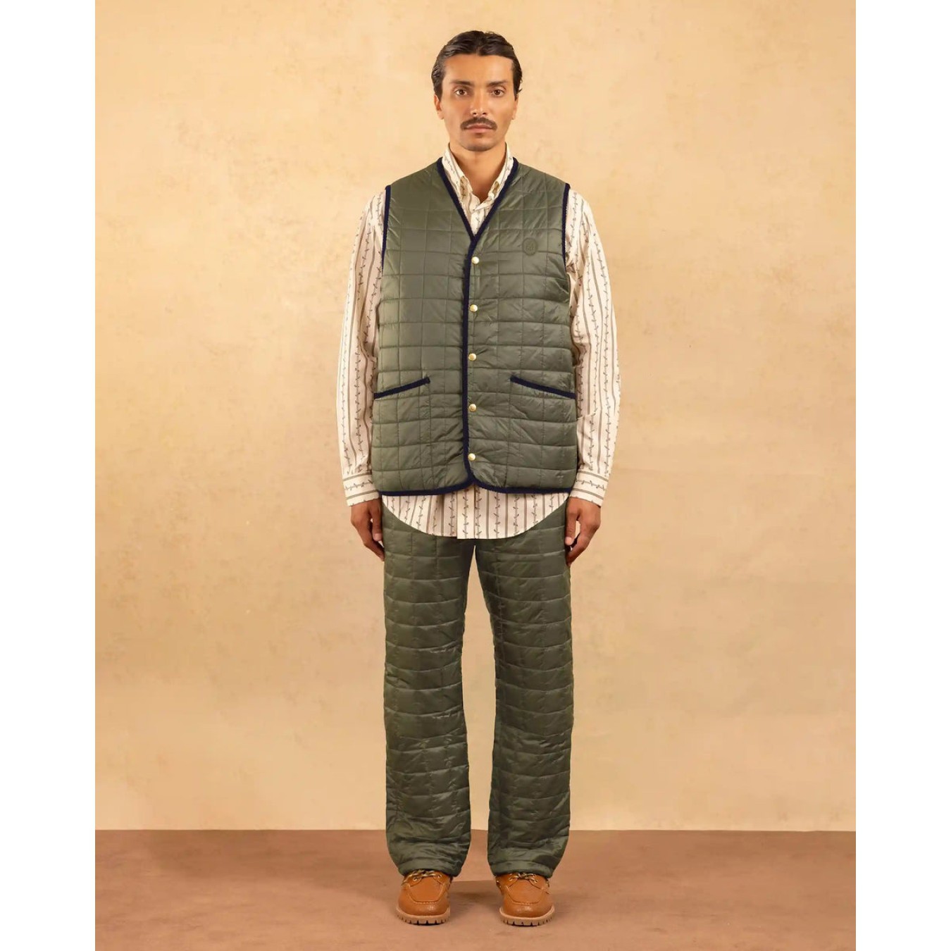 Drôle de Monsieur La Veste Sans Manche Matelassée