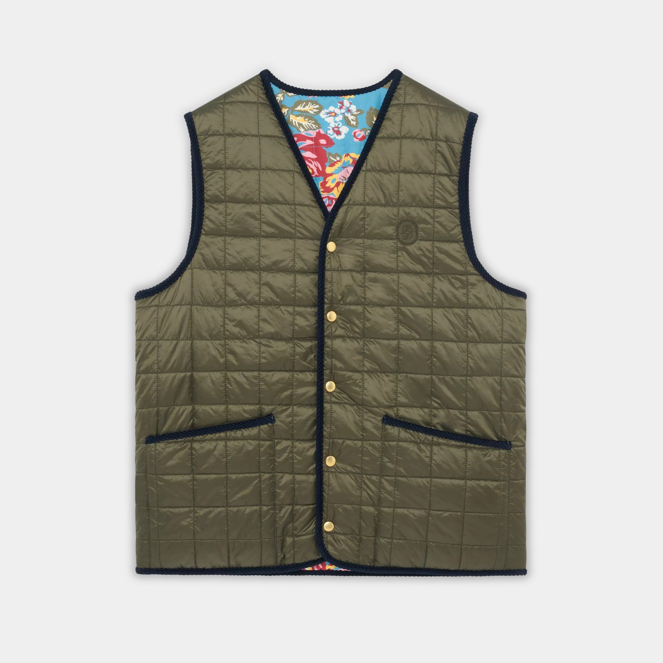 Drôle de Monsieur La Veste Sans Manche Matelassée