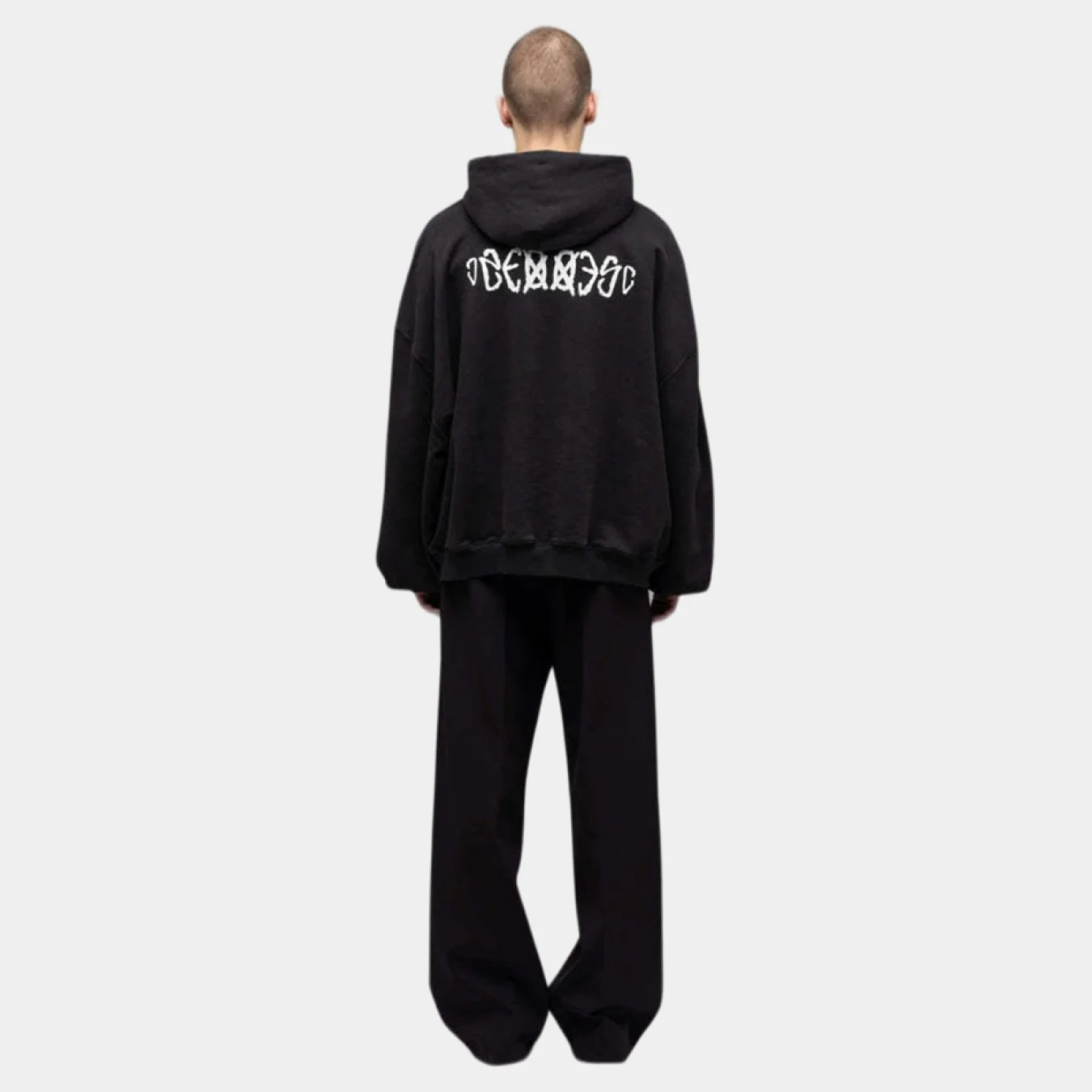 032c "SOS" Bubble Hoodie