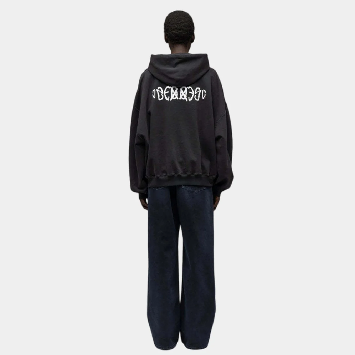 032c "SOS" Bubble Hoodie