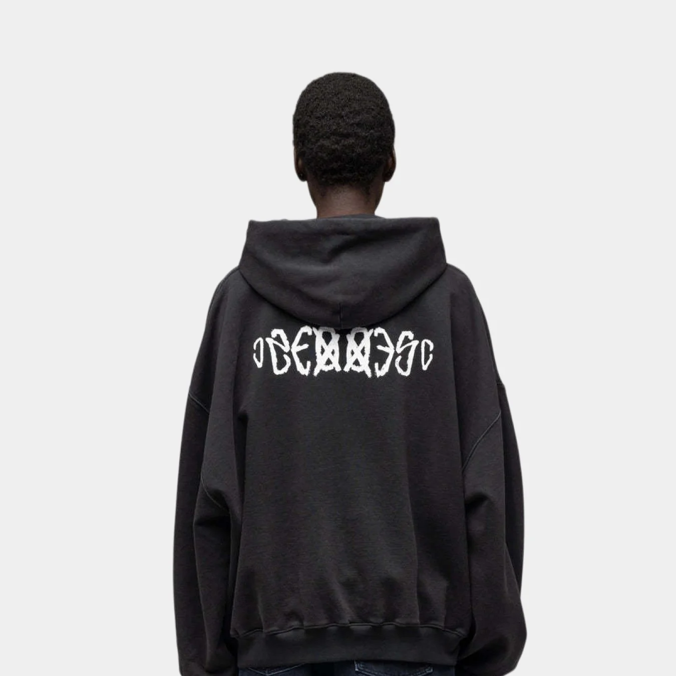 032c "SOS" Bubble Hoodie