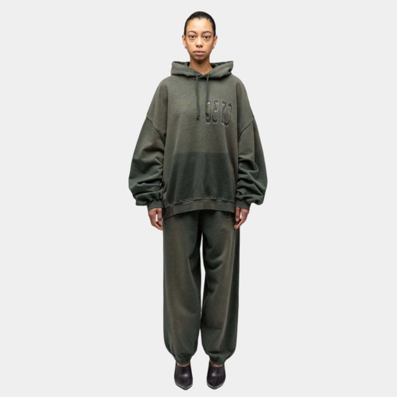 032c "Spliced" Bubble Hoodie