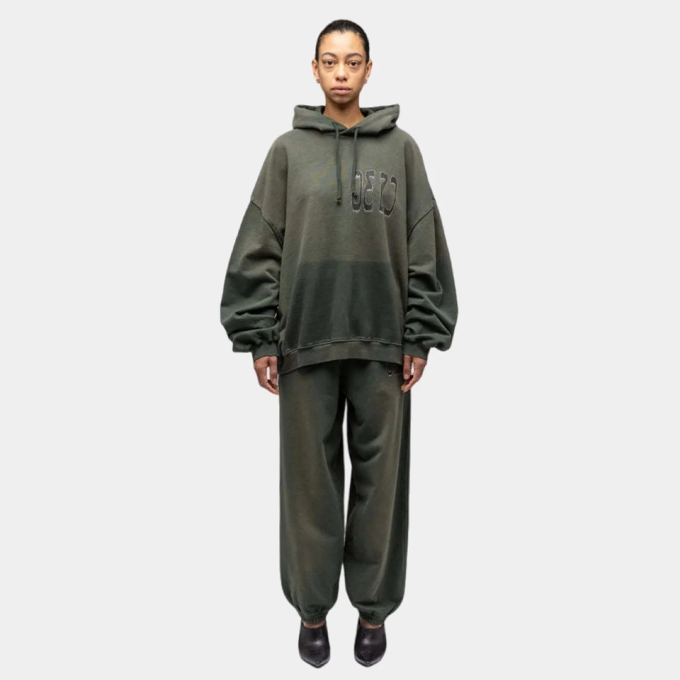 032c "Spliced" Bubble Hoodie