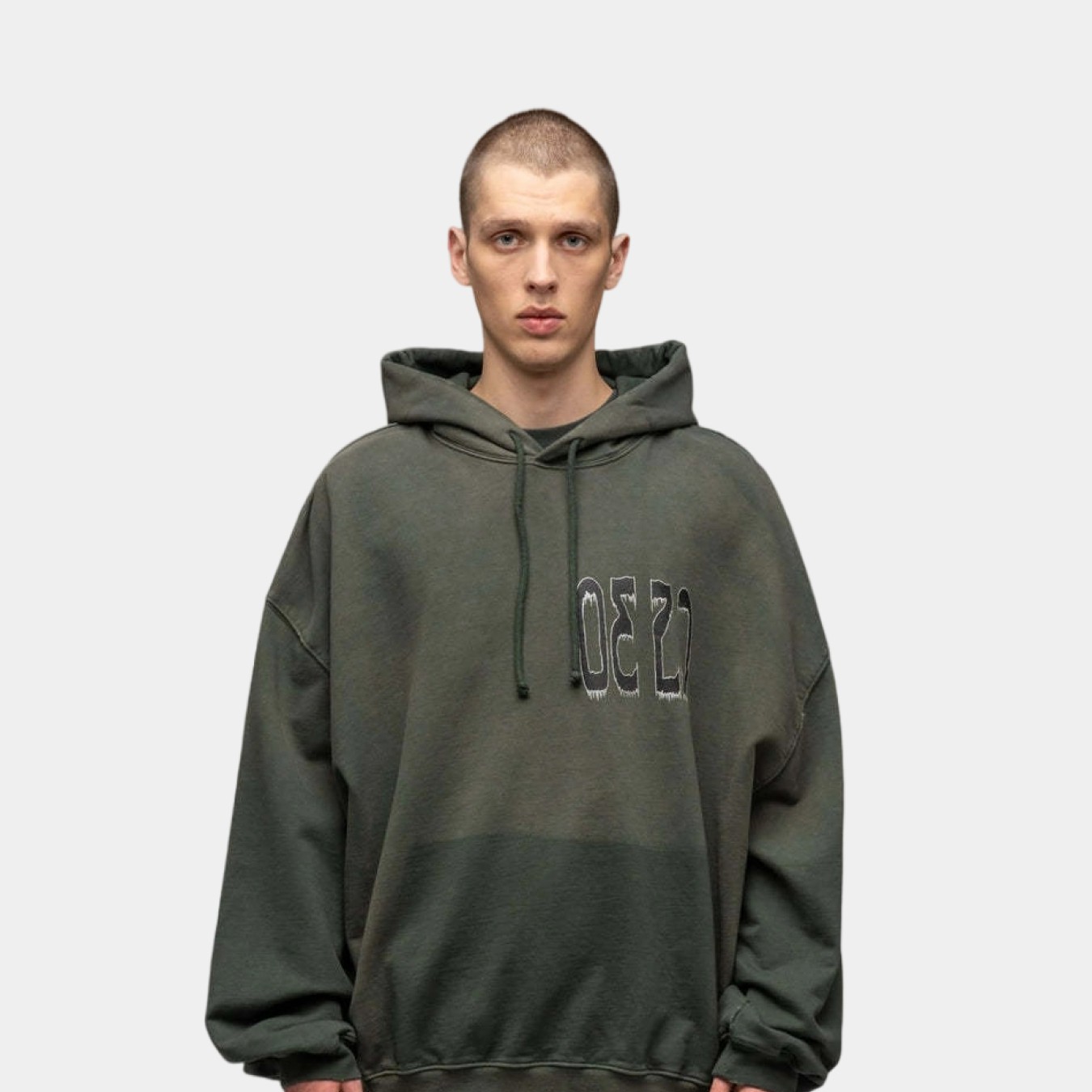 032c "Spliced" Bubble Hoodie