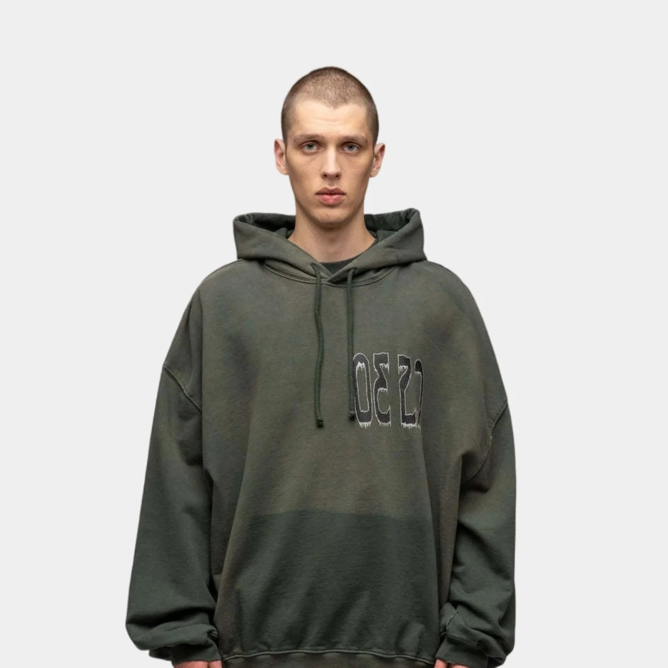 032c "Spliced" Bubble Hoodie