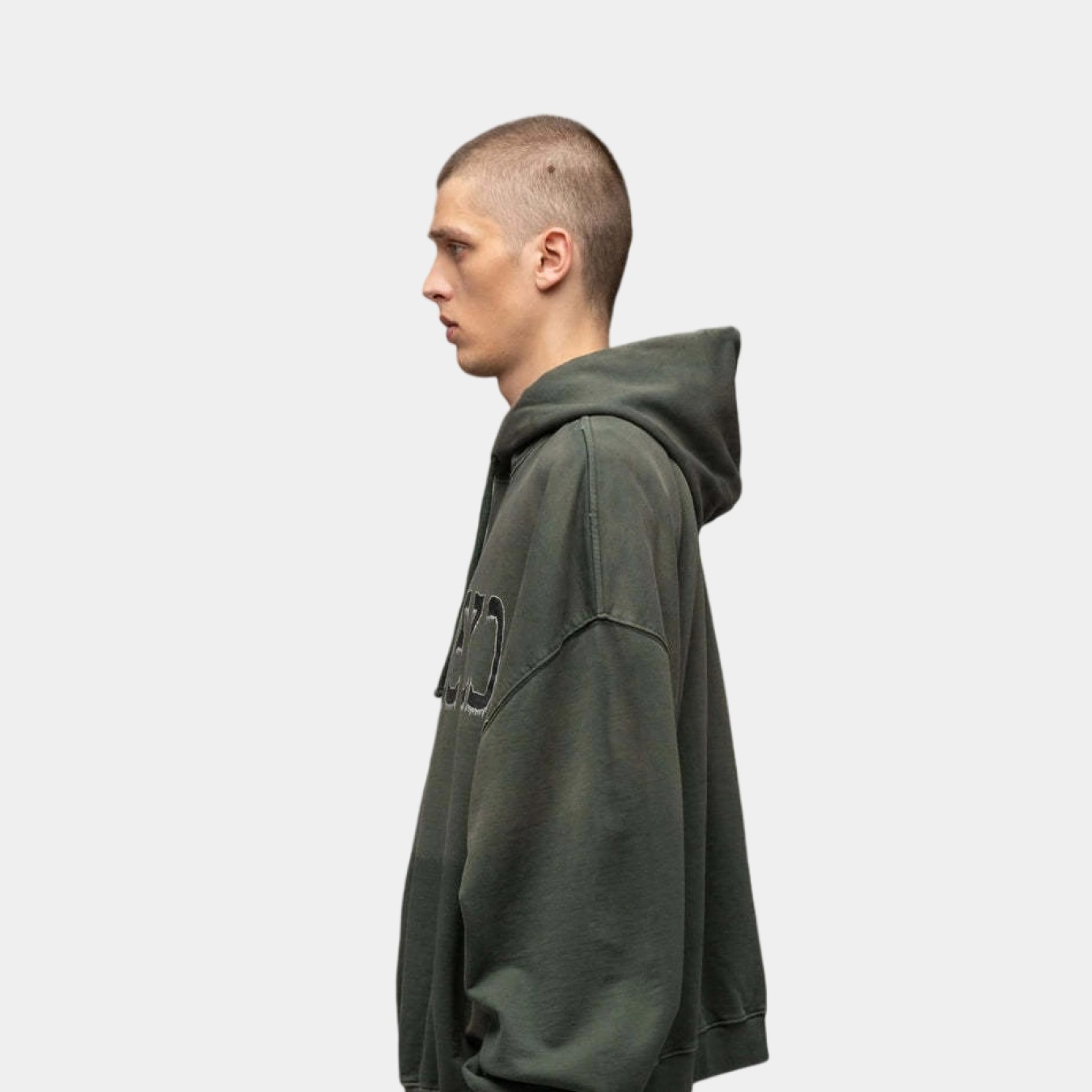 032c "Spliced" Bubble Hoodie