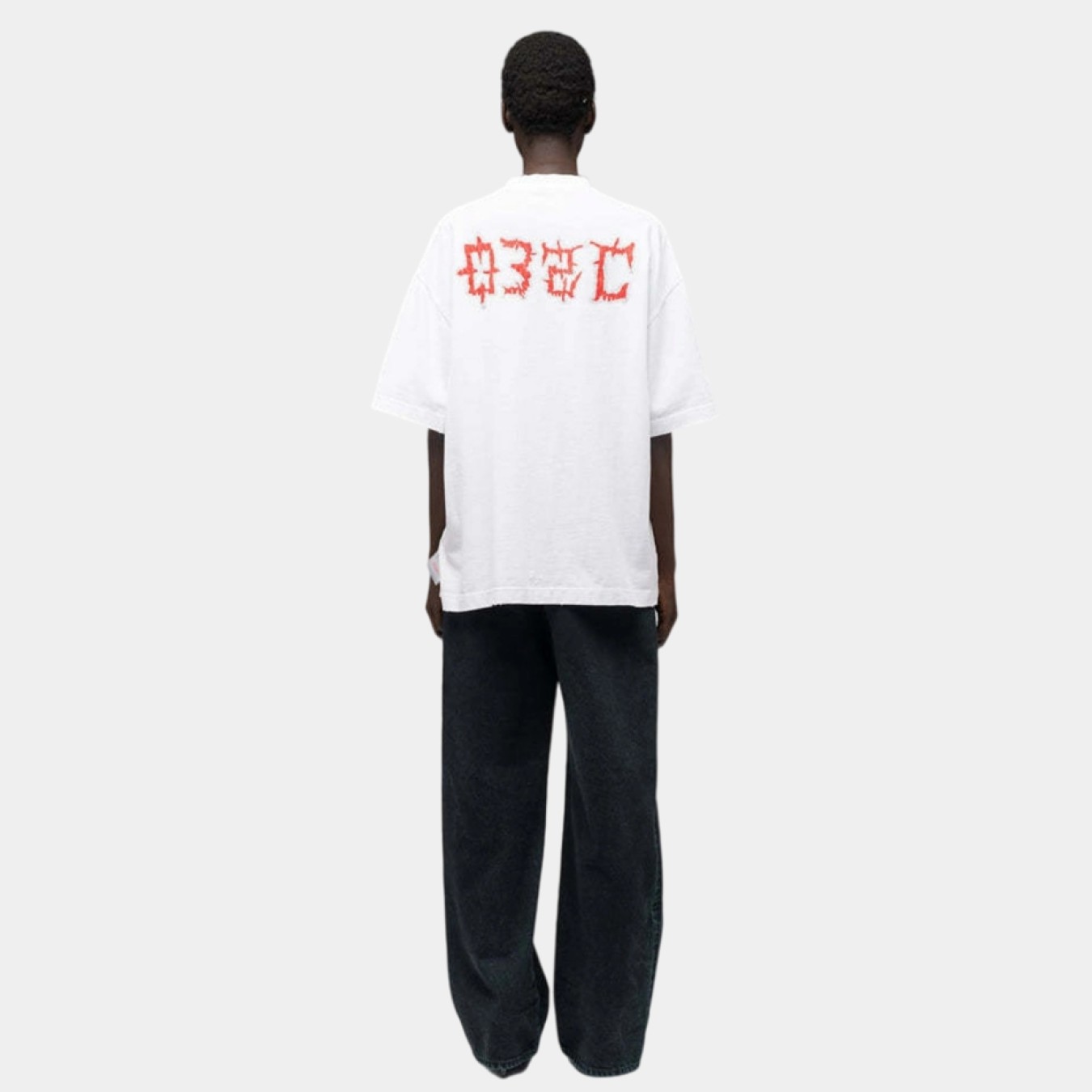 032c "On Fire" Oversized T-Shirt