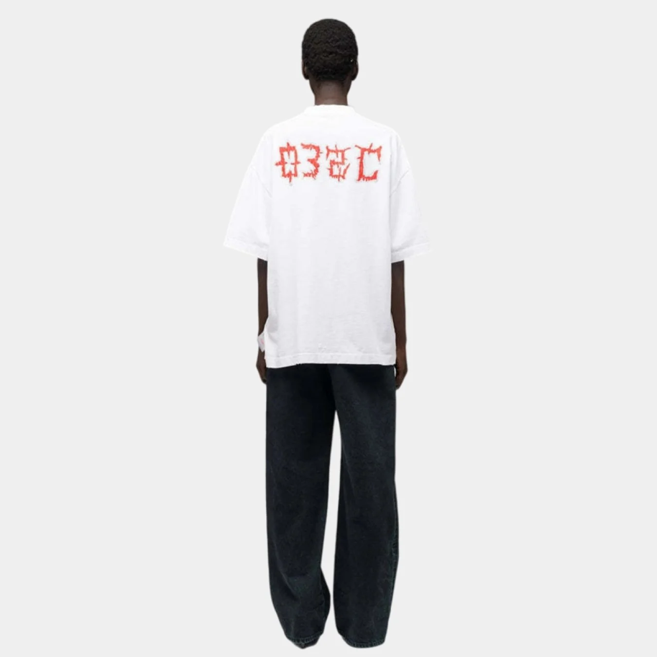 032c "On Fire" Oversized T-Shirt