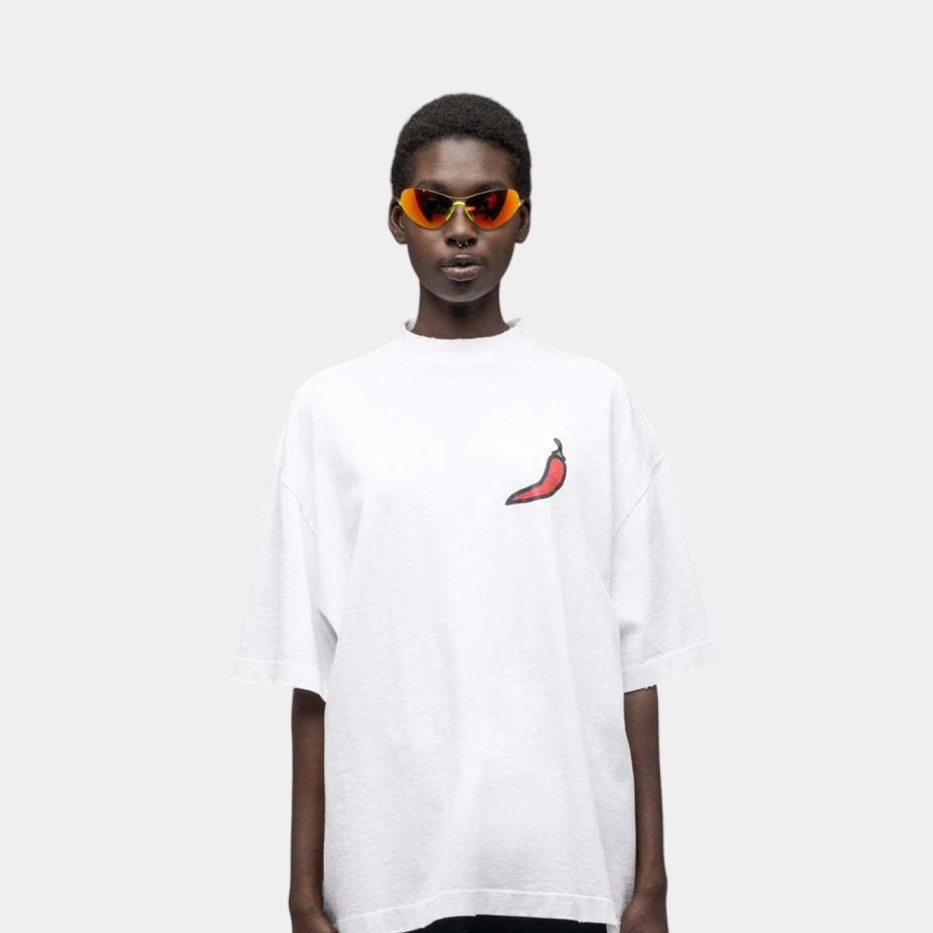032c "On Fire" Oversized T-Shirt