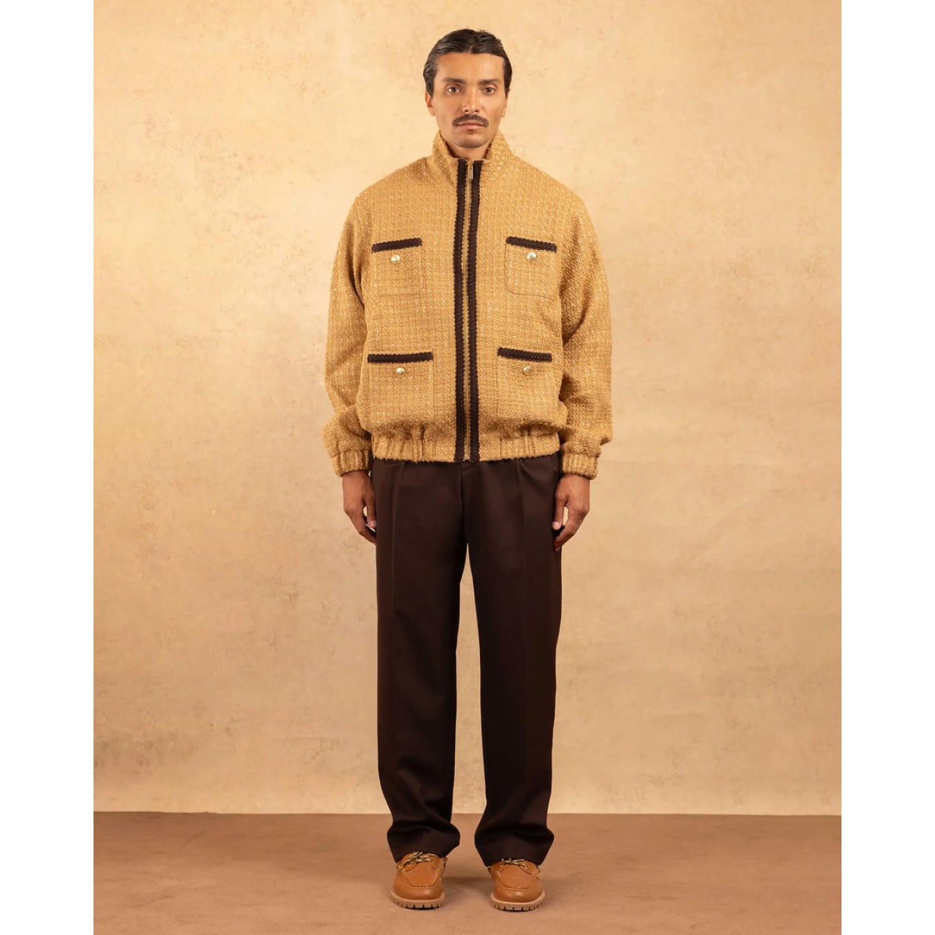 Drôle de Monsieur La Trackjacket Tweed