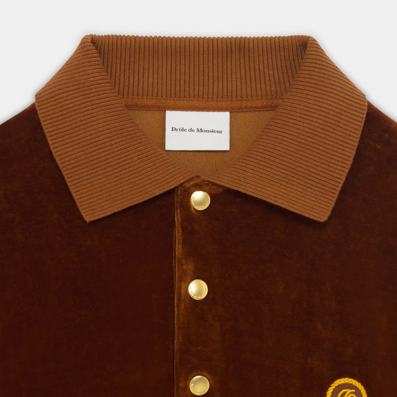 Drôle de Monsieur Le Polo Velours