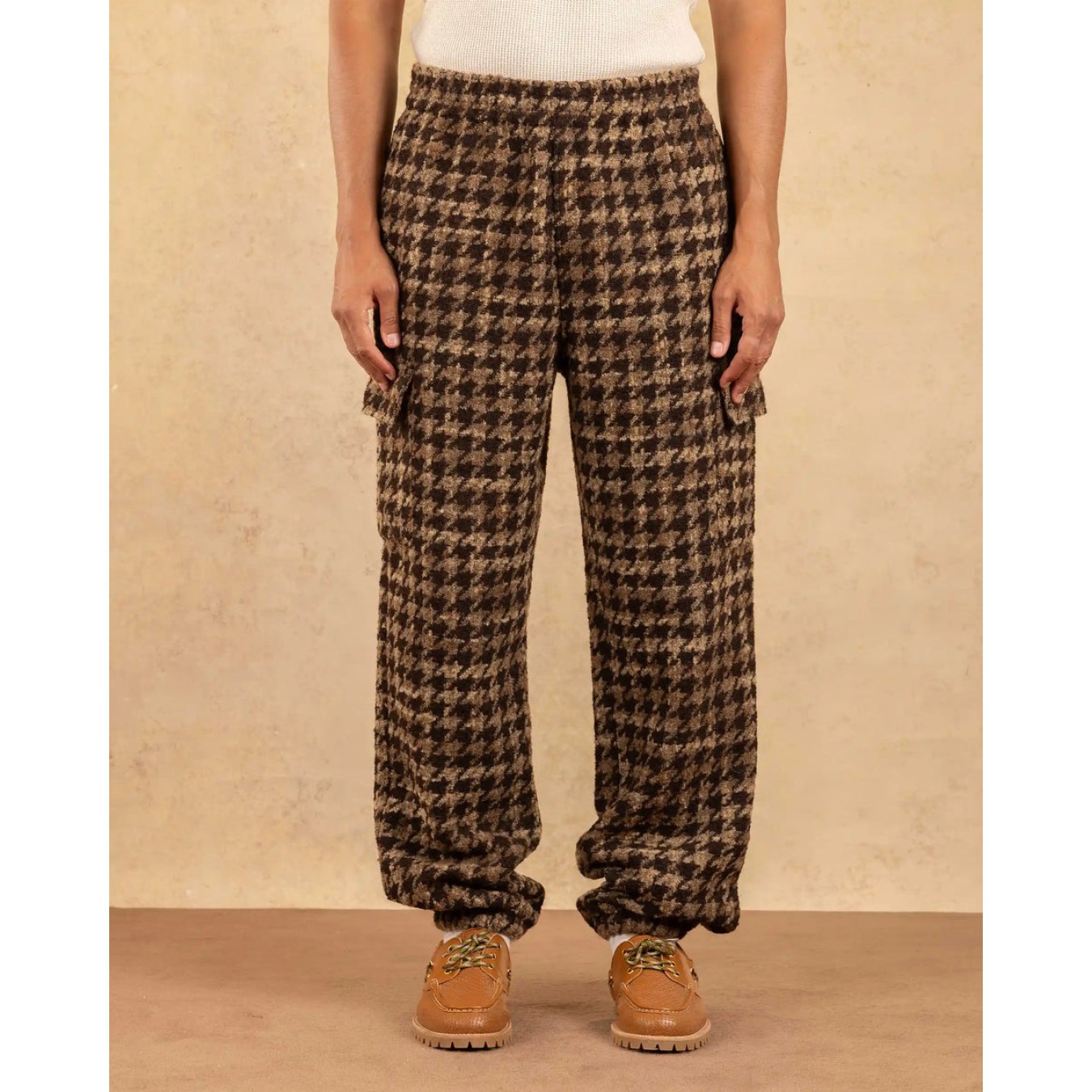 Drôle de Monsieur Le Pantalon Cargo Tweed