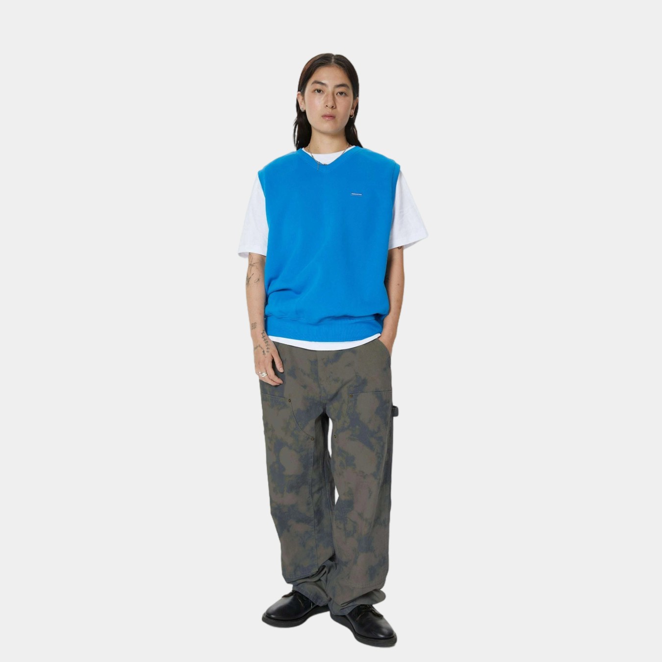 thisisneverthat Bleached Double Knee Pant