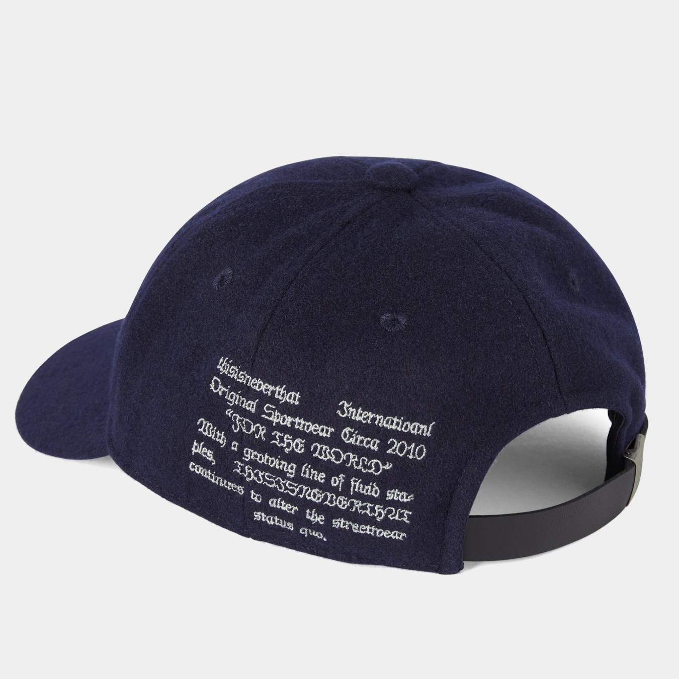 thisisneverthat N Felt Applique Cap