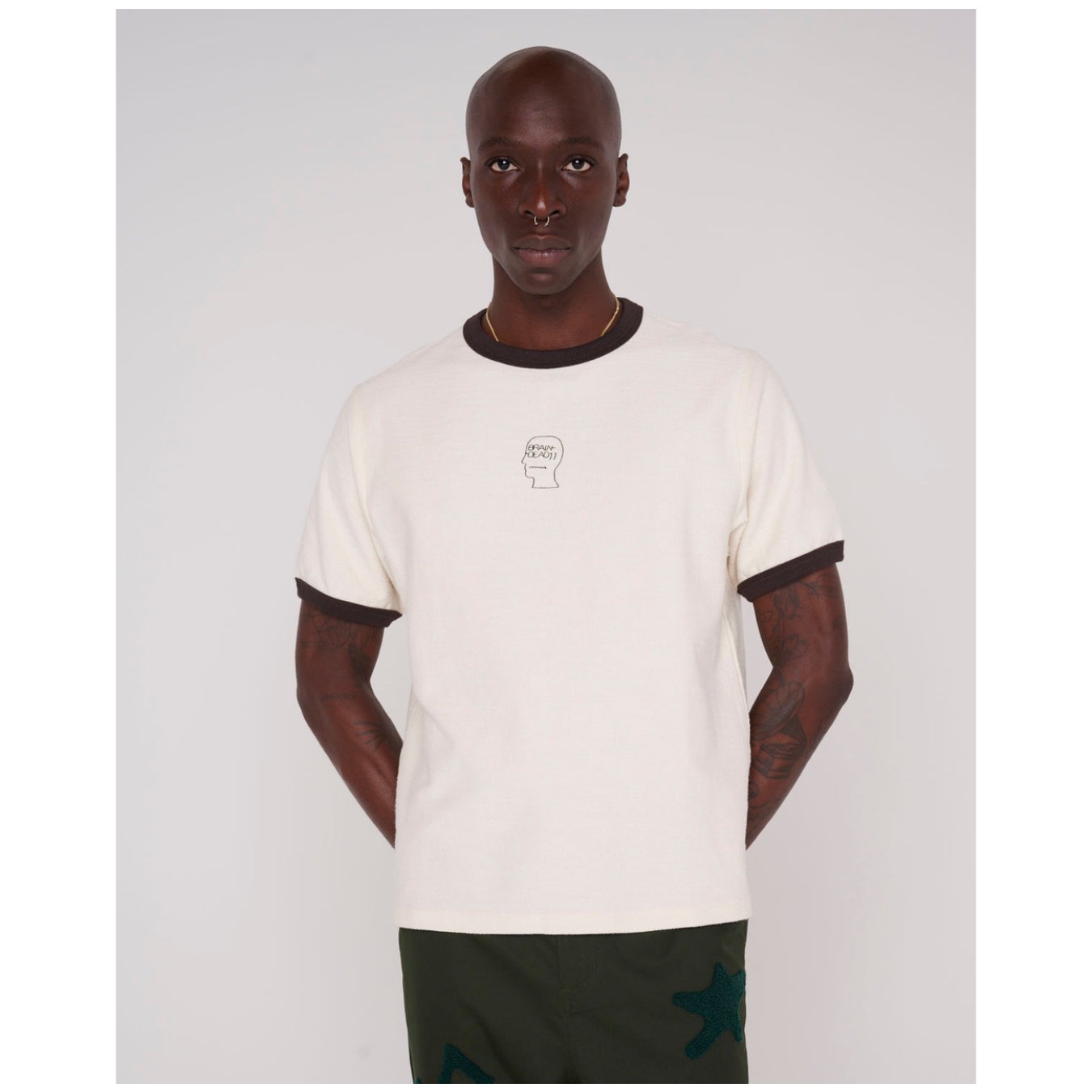 Brain Dead Slubby RInger T-Shirt